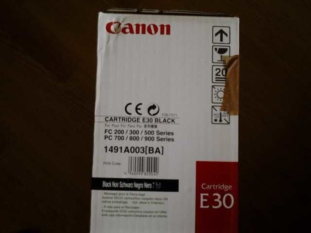 Cartridge canon E30. neuf Matériel informatique