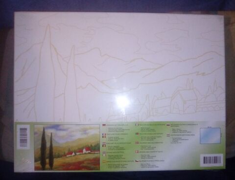 toile avec plan à peindre 9 Beauchamp (95)