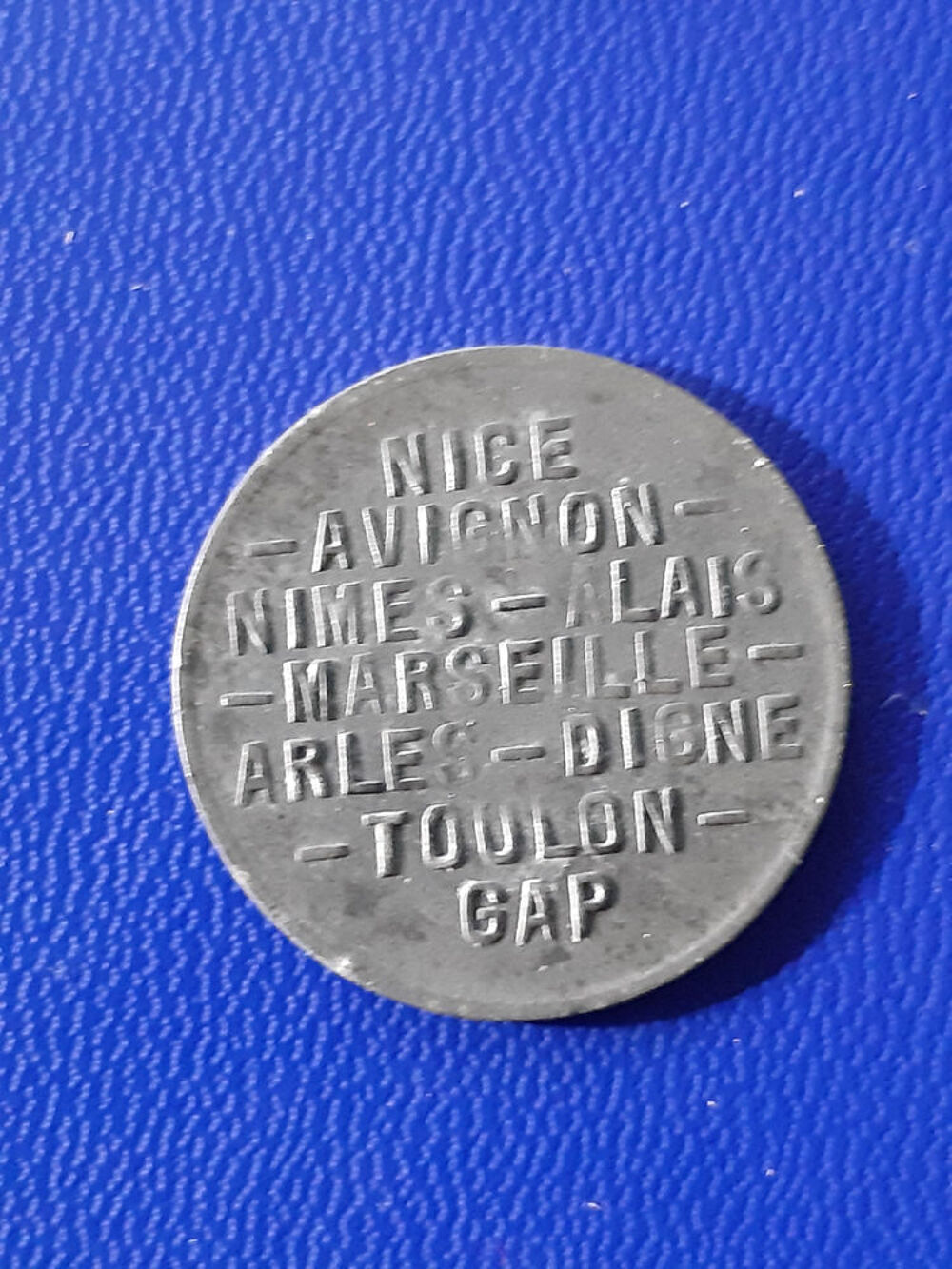 1918 France r&eacute;gion Proven&ccedil;ale 5 centimes argent de n&eacute;cessit&eacute; 
