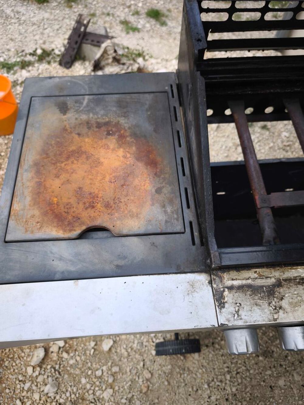 Barbecue gaz 4 feux plancha et grillades Electroménager