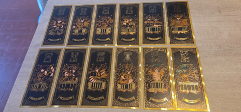 Lot de 12 chevaliers d'or, du manga Saint Seiya Marseille 12 (13)