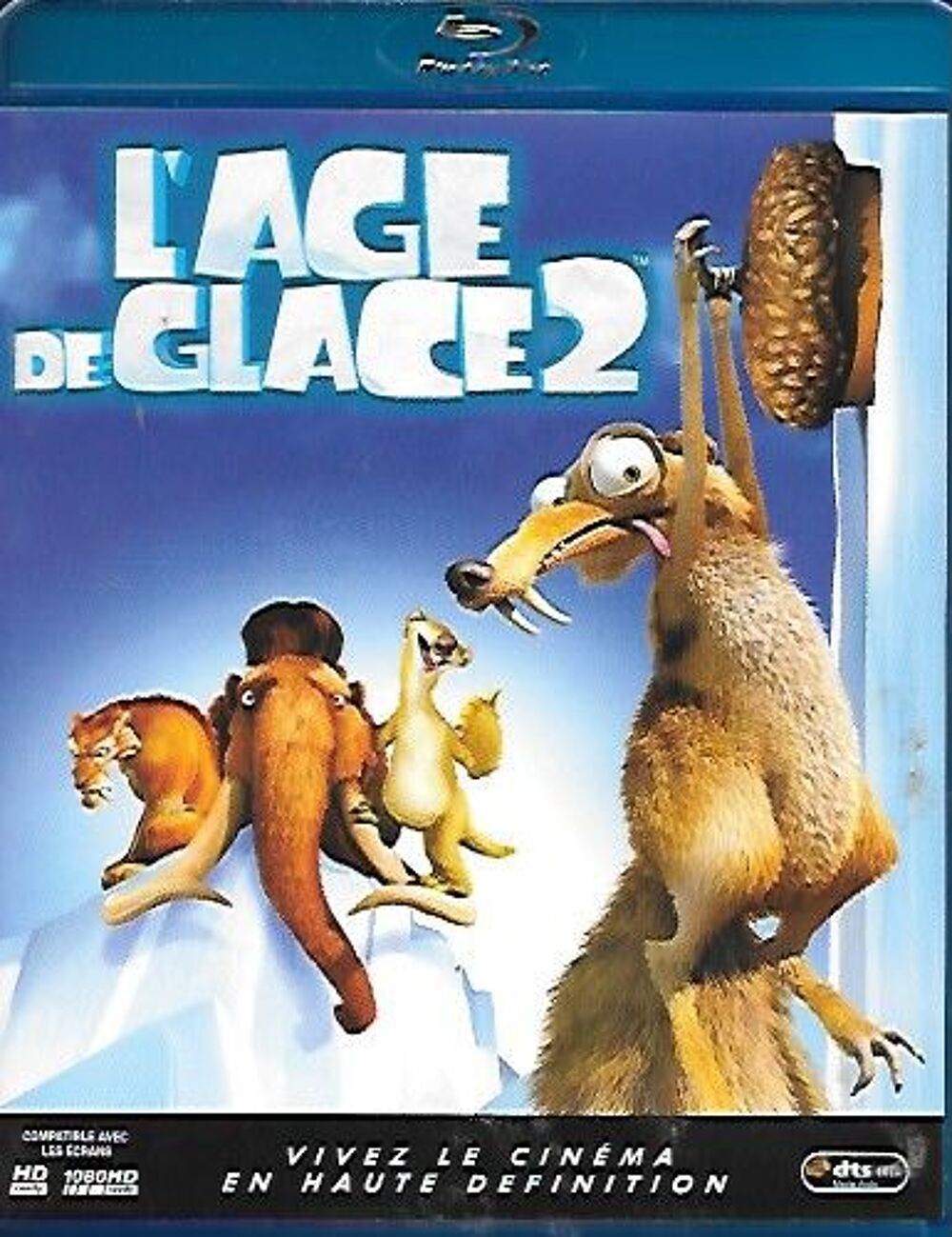 L'&acirc;ge de glace 2 - Blu-ray DVD et blu-ray