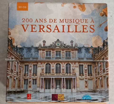 200 ans de musique à Versailles Coffret 20 CD Box Lully Rame 200 Courbevoie (92)