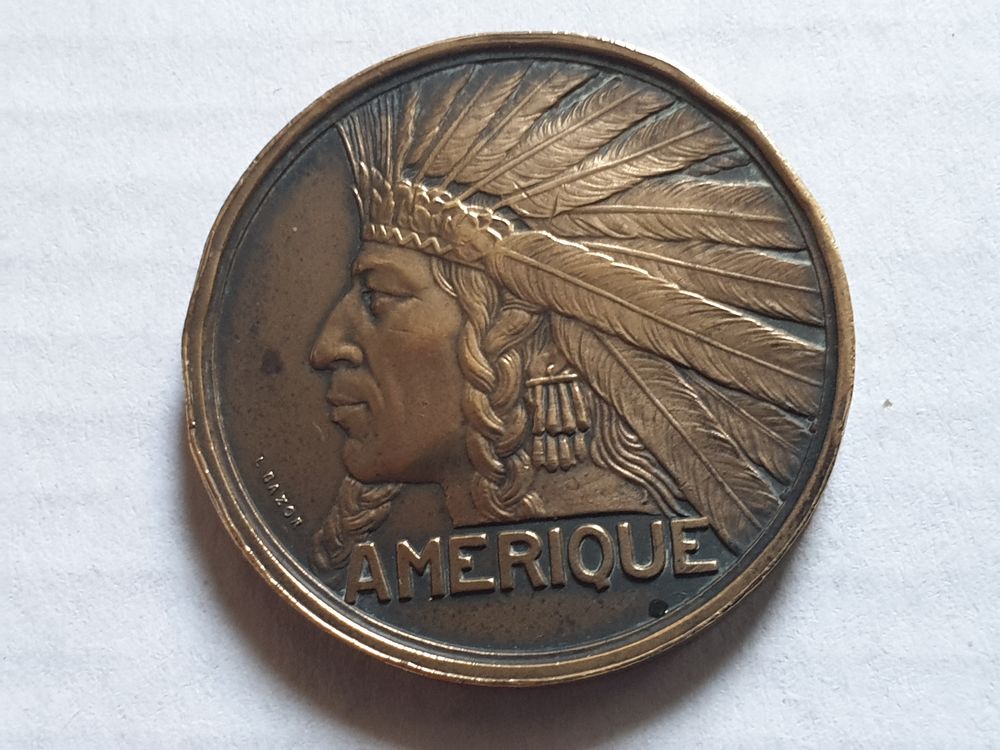 M&eacute;daille exposition coloniale 1931 