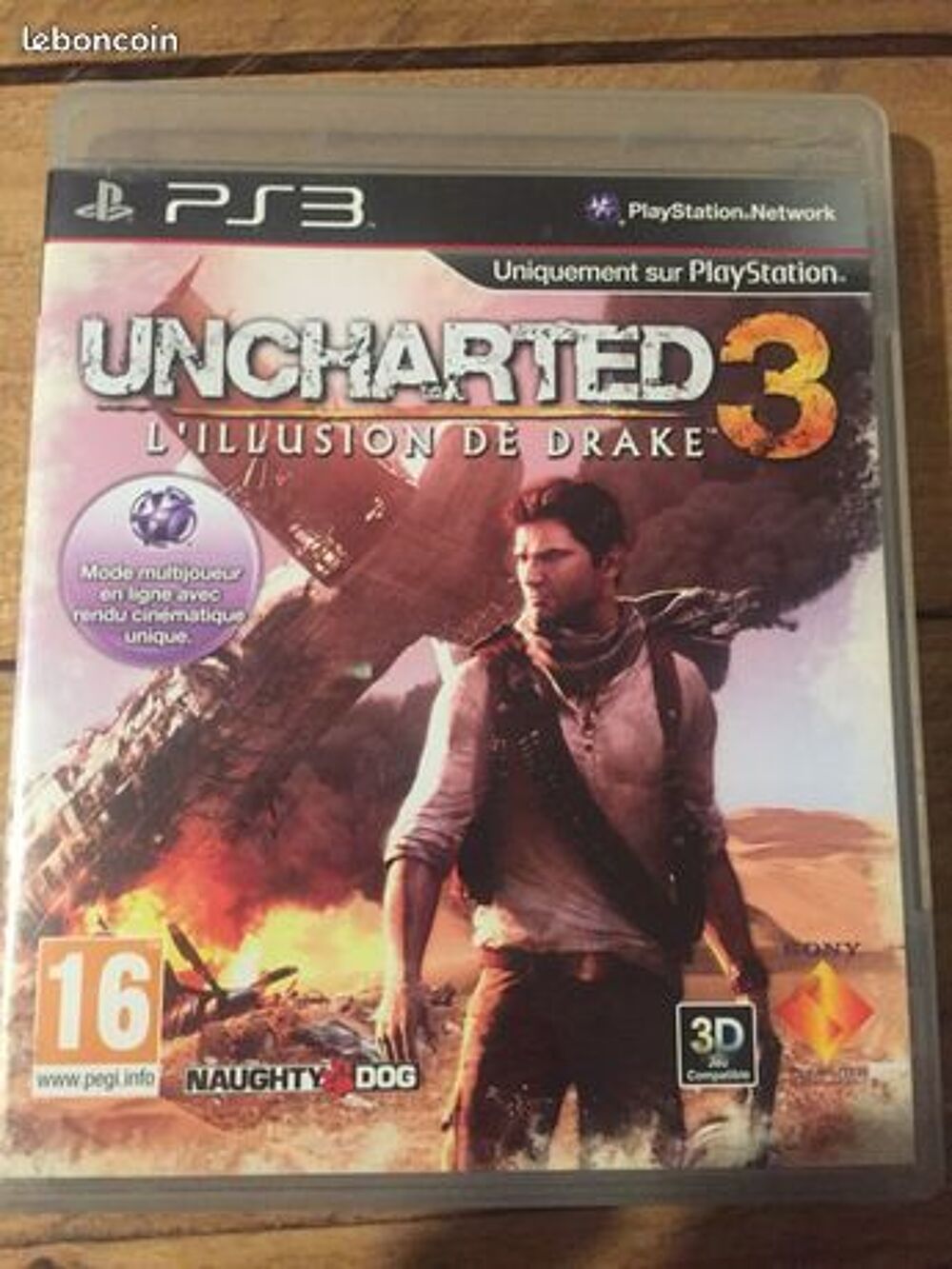 Jeux Console Ps3 Uncharted 2+3 + Fifa 12 Lot 6 Eur Consoles et jeux vidos