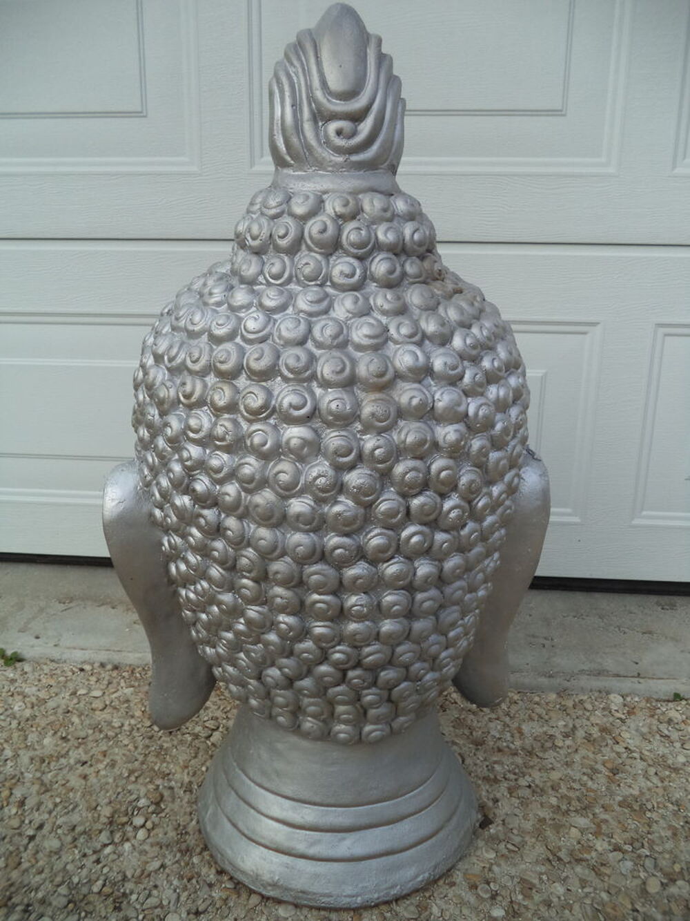 T&ecirc;te de Bouddha grand format. Décoration