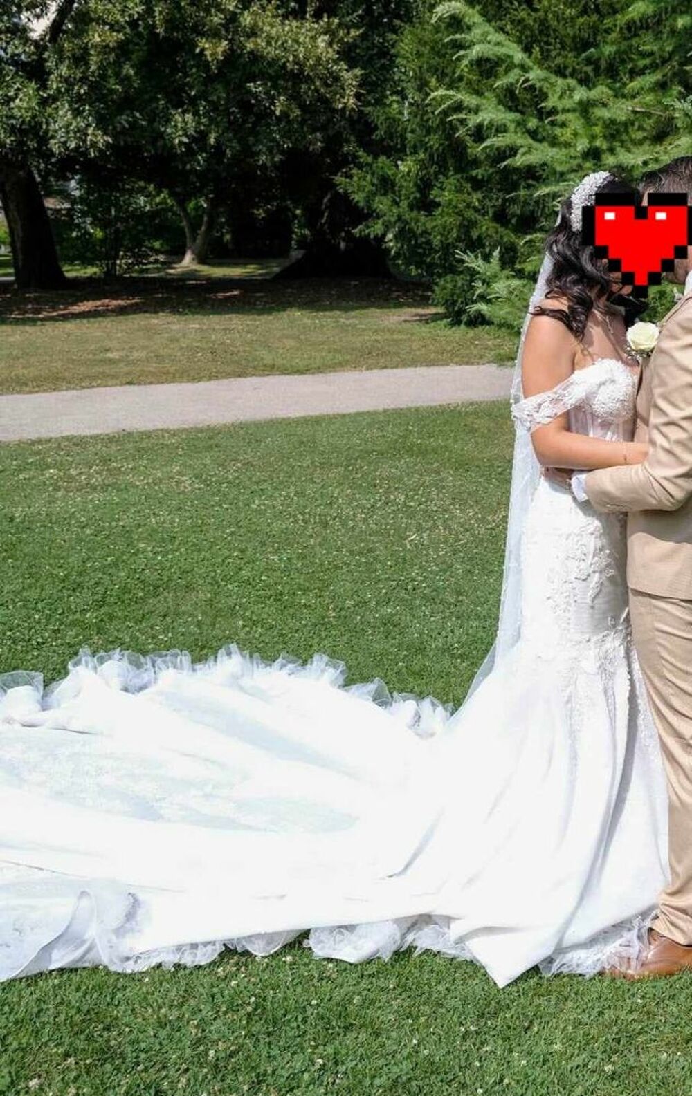 Robe de mari&eacute;e sir&egrave;ne Vtements