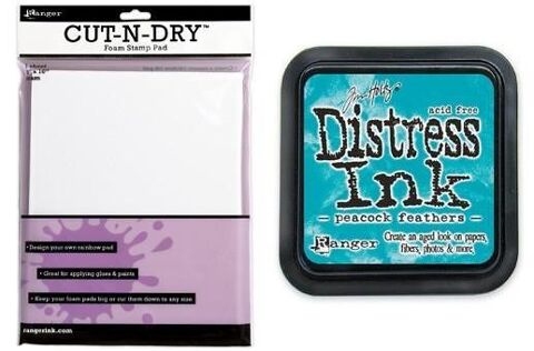 Encre distress Ink + mousse 5 Beauchamp (95)