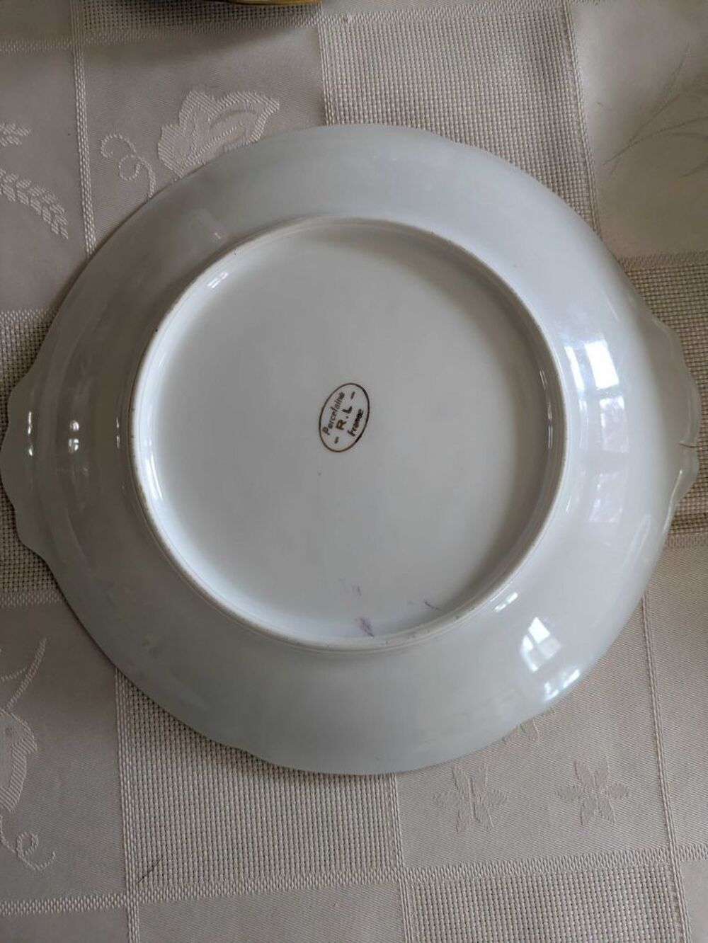 Service de table complet en porcelaine de France Décoration