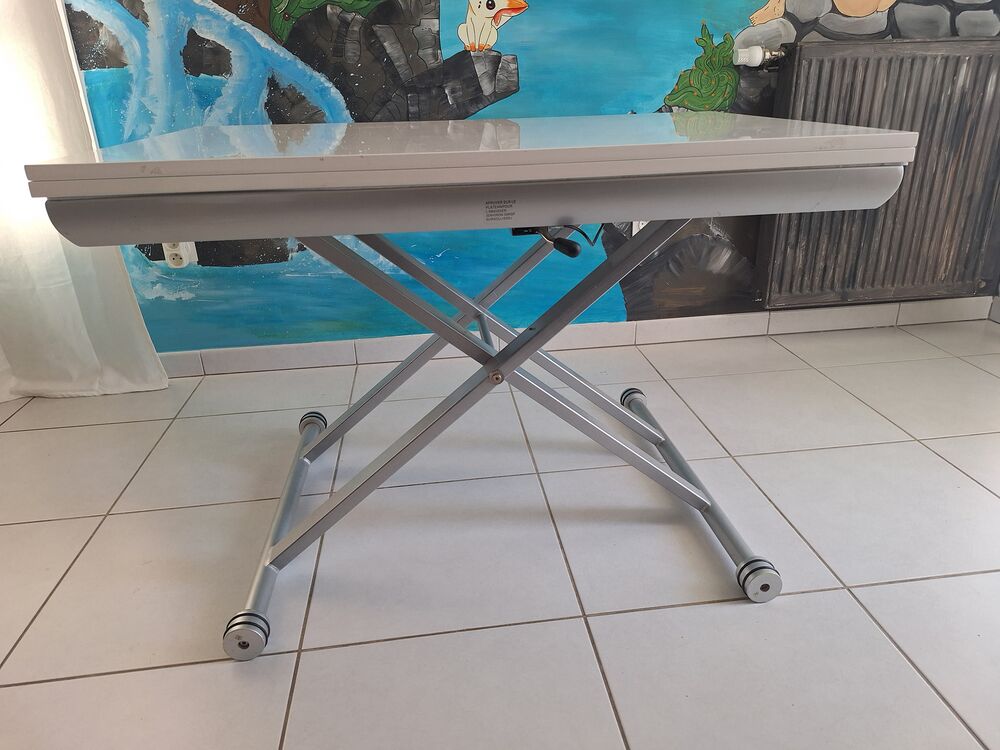 [] Table extensible 70x110 / 110x140, hauteur ajustabl Meubles