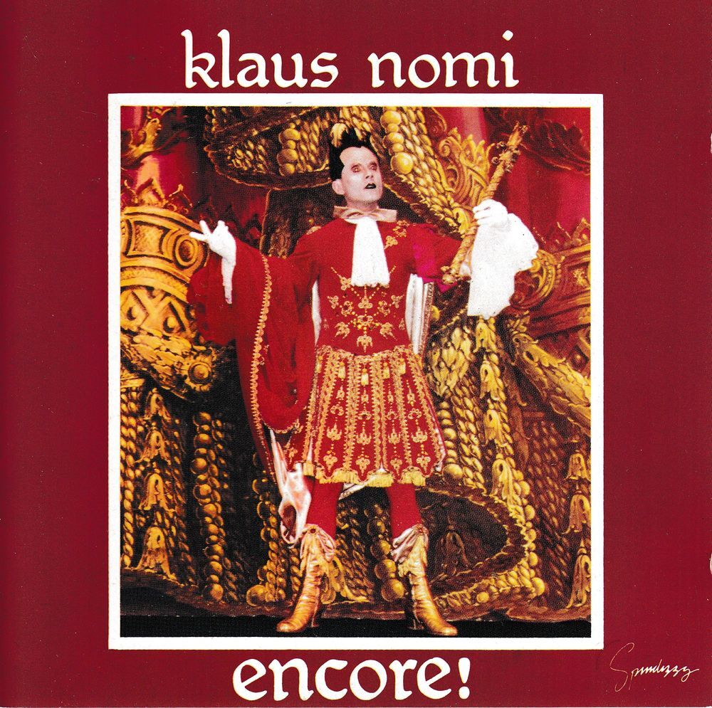 CD Klaus Nomi - Encore (Nomi's Best) CD et vinyles