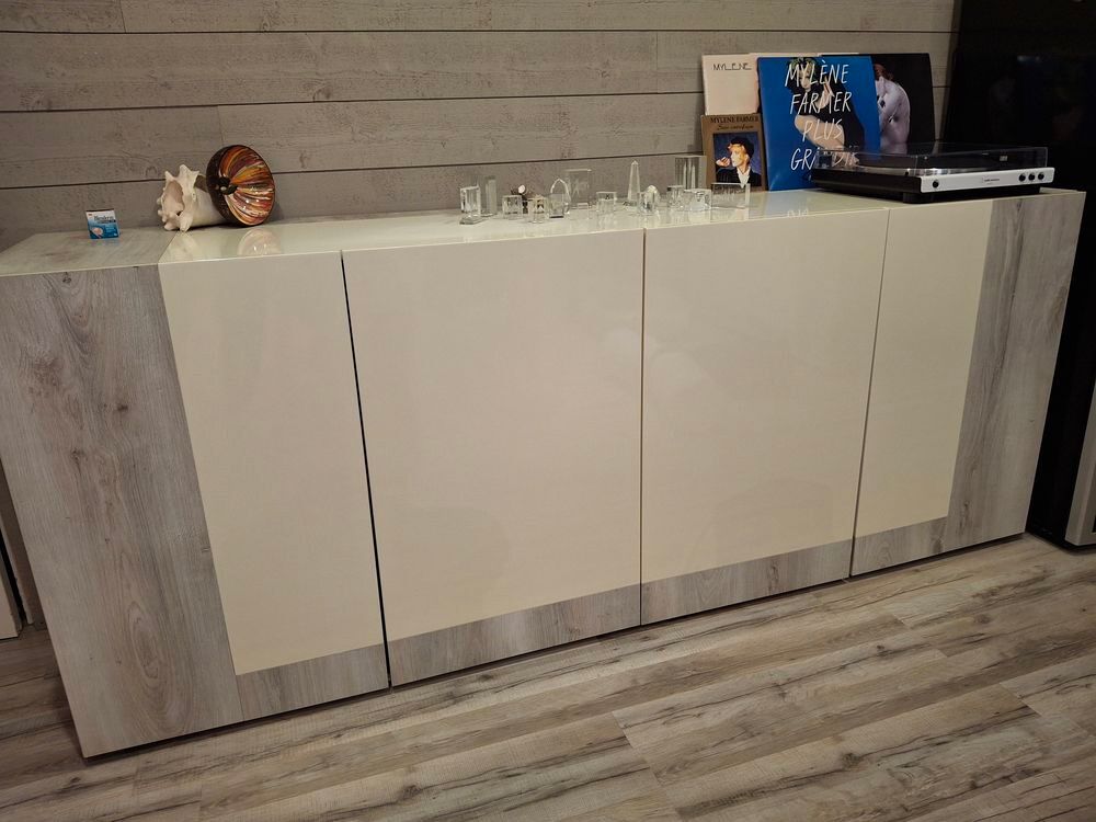 Buffet Vaisselier table 6 chaises miroir meuble tv Meubles
