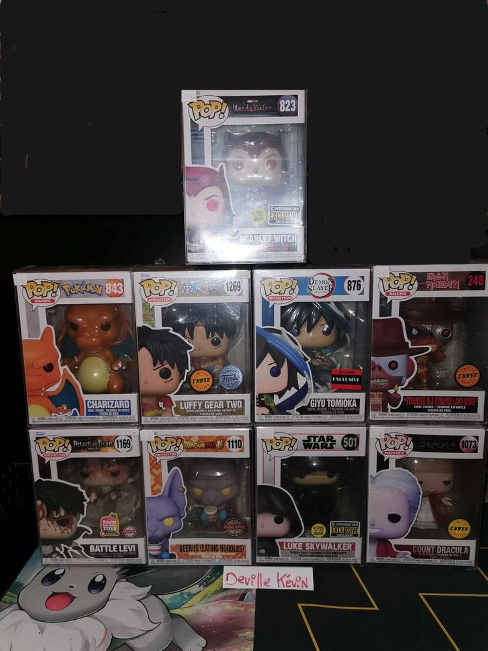 Figurine Funko Pop One Piece / Pok&eacute;mon / Dragon Ball / Etc Jeux / jouets