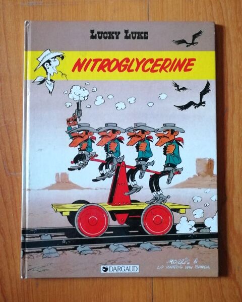 EO Lucky Luke : Nitroglycerine - Morris - Dargaud - 1987 7 Argenteuil (95)