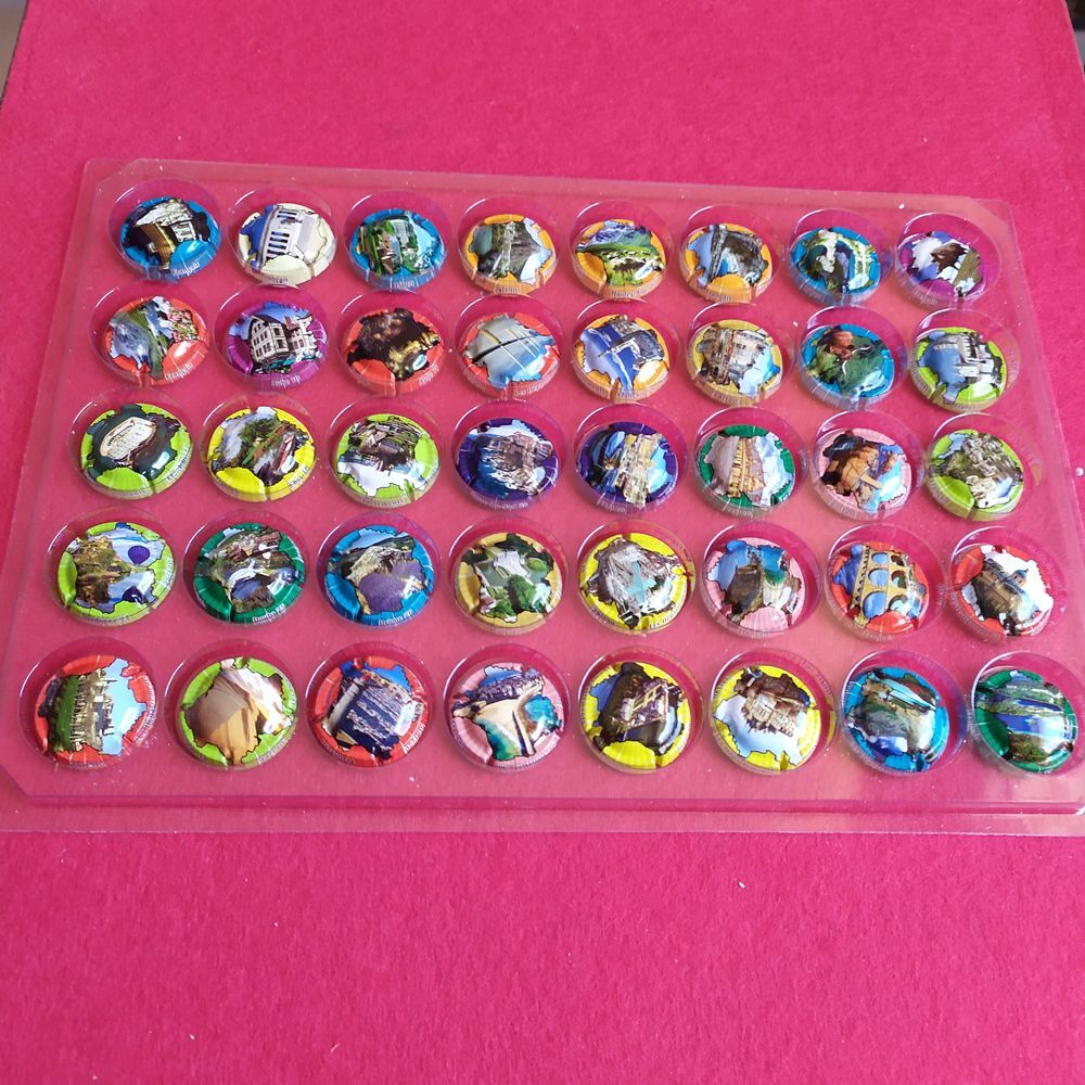 capsule serie complete de 120 departements francais 
