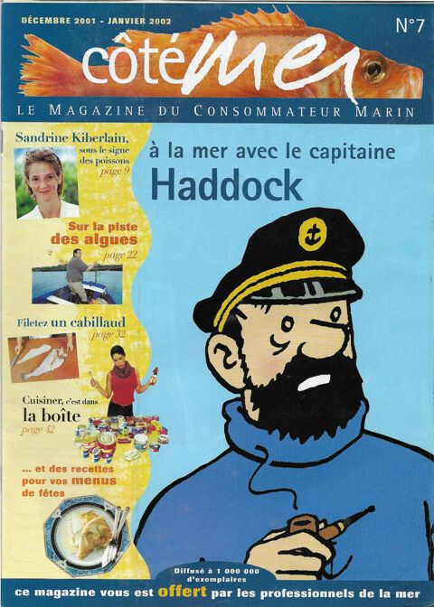 Magazine Cot Mer N7 Capitaine Haddock
8 Ploemeur (56)