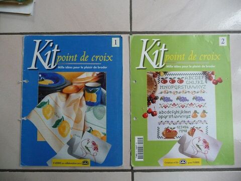 2 livrets kit point de croix 5 Celles-sur-Belle (79)