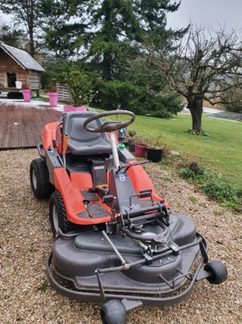 Tracteur tondeuse Husqvarna Jardin