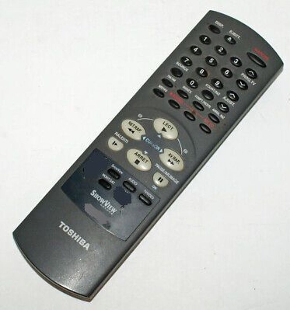 t&eacute;l&eacute;commande Toshiba VT-251-EF Photos/Video/TV