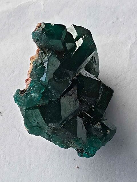 Magnifique Dioptase sur Matrice-Katanga, RDC-8g 45 Bagneux (92)