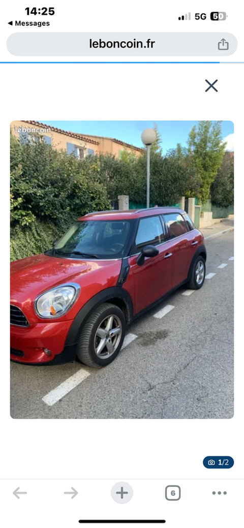 Mini countryman 98 ch One Pack Chili