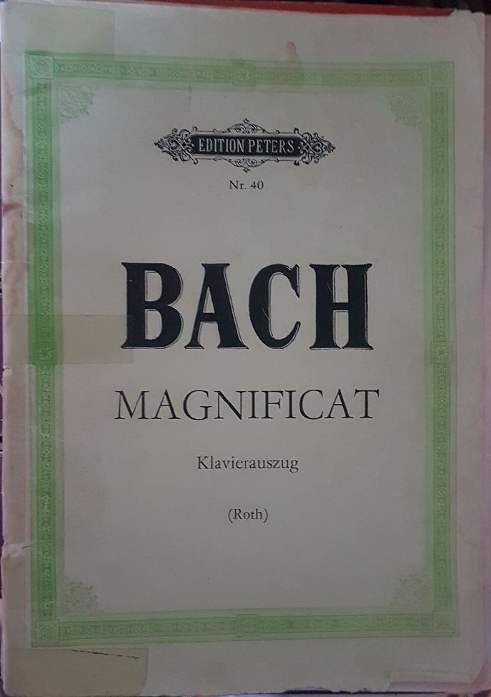 Partitions de musique classique Instruments de musique