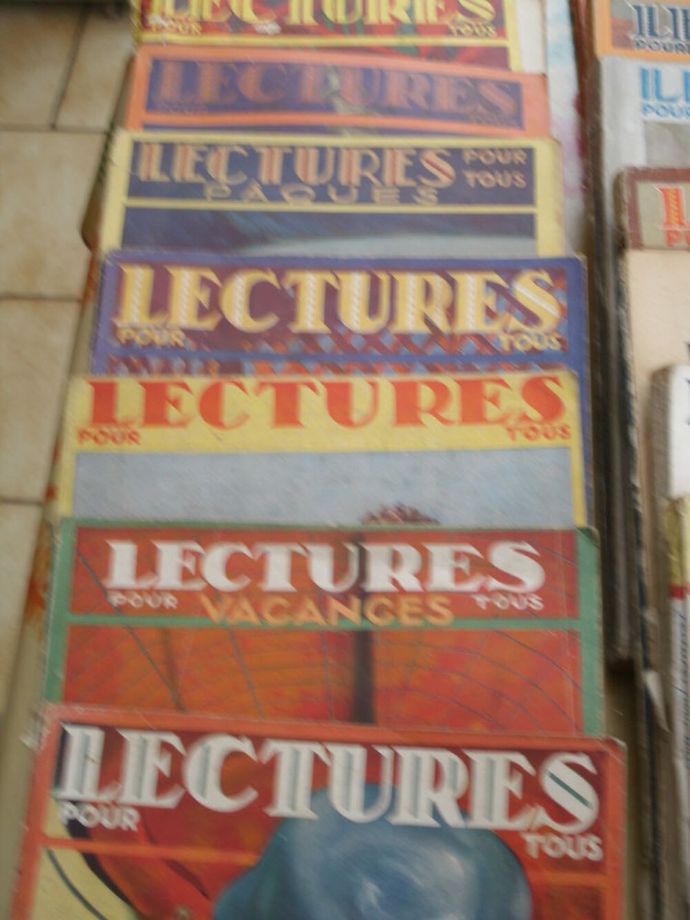 s&eacute;rie de 30 revue LECTURE POUR TOUS 1930 Livres et BD