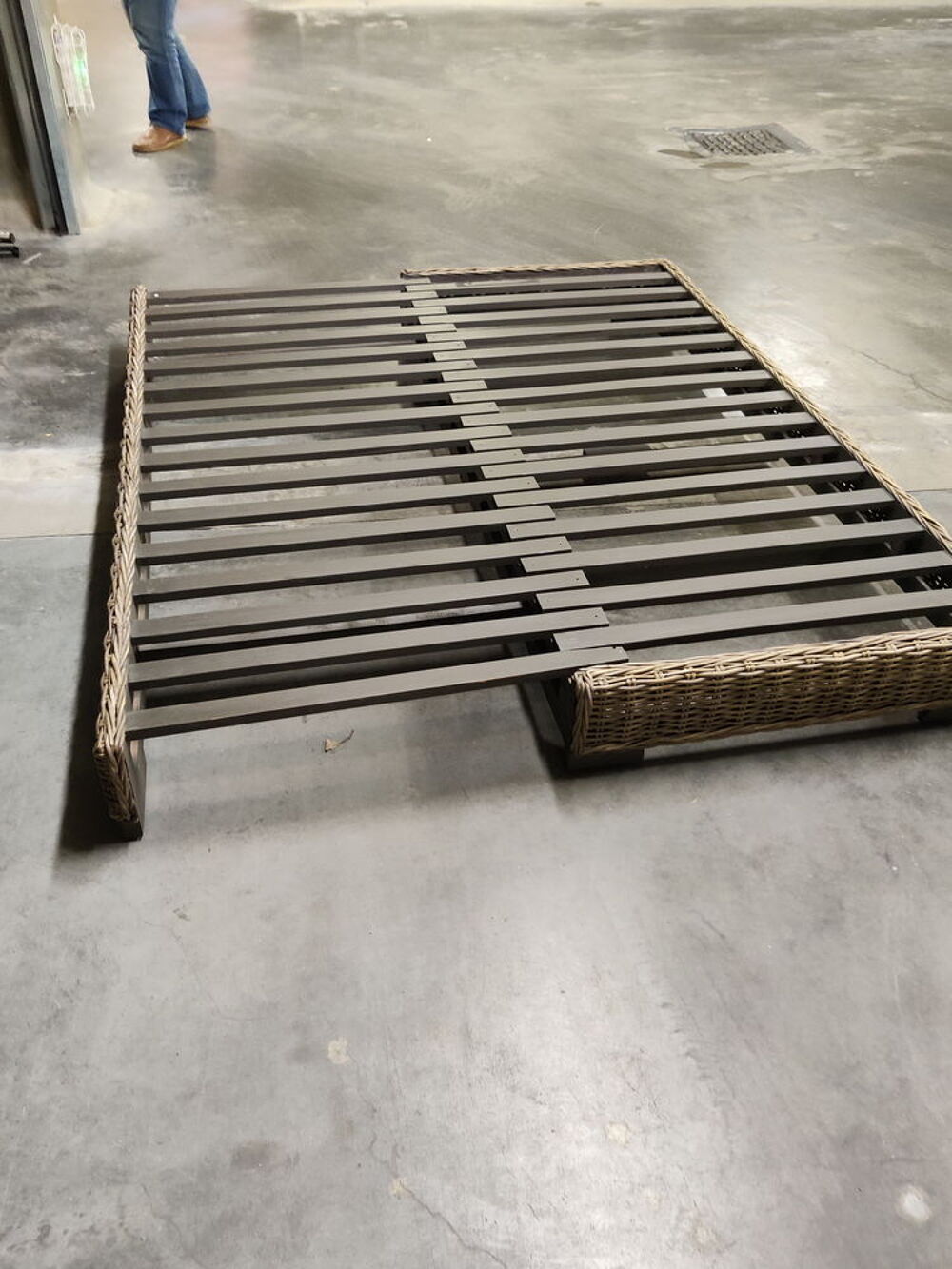lit sommier a lattes extensible Meubles