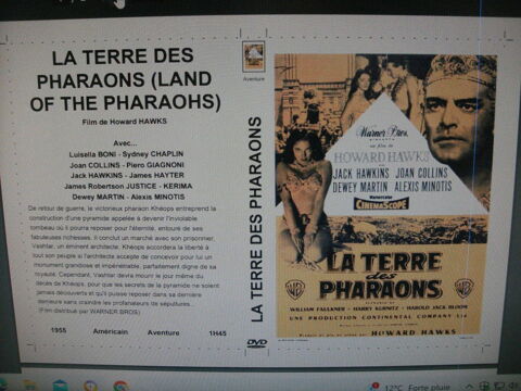 Rare film :   La terre des pharaons    40 Saint-Mdard-en-Jalles (33)