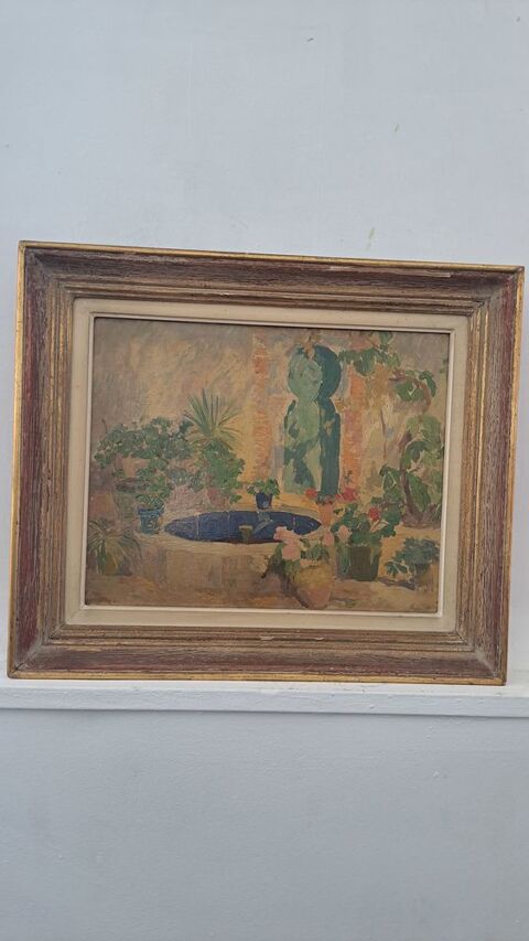 lot de 2 tableaux de l'artiste peintre laramet Bellot 1914 90 Lyon 1 (69)