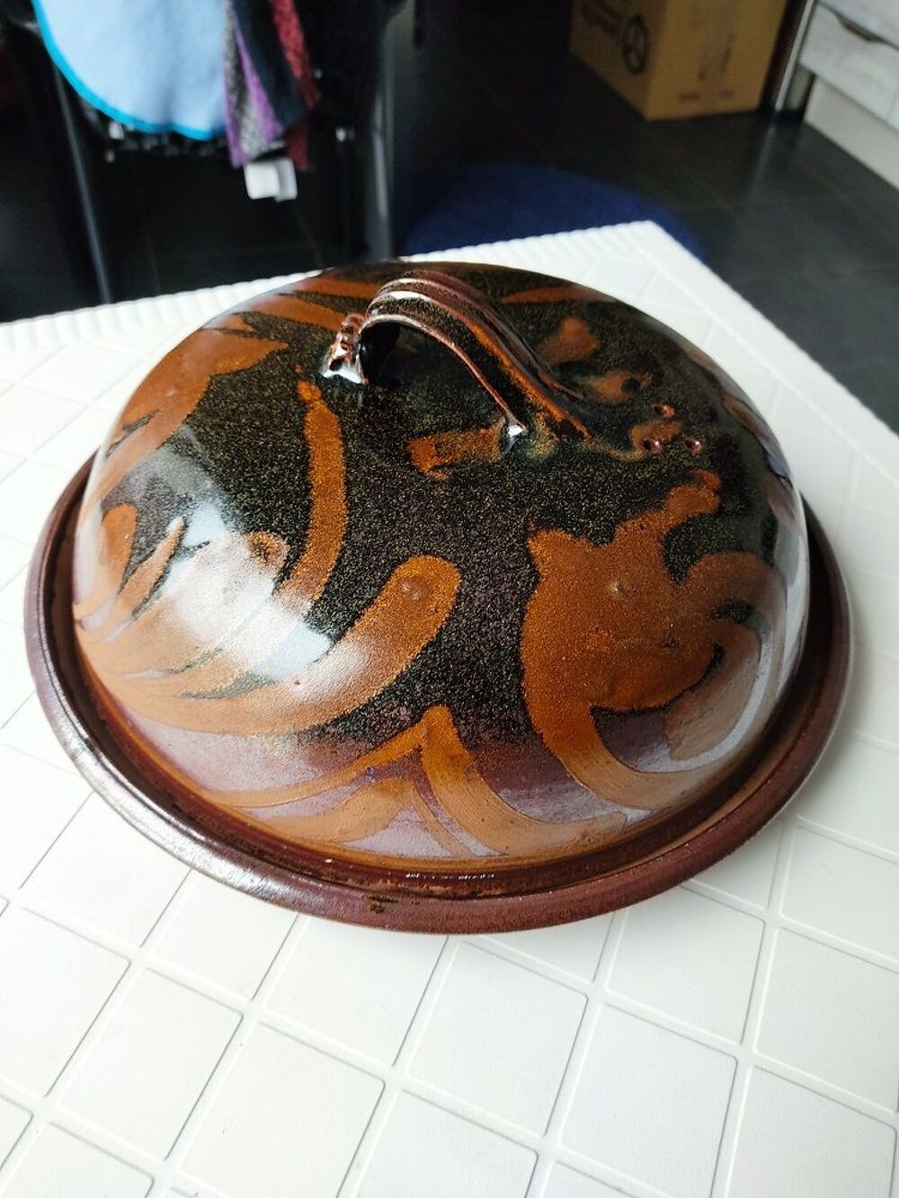 Poterie fromage gr&egrave;s + saucier gr&egrave;s Cuisine