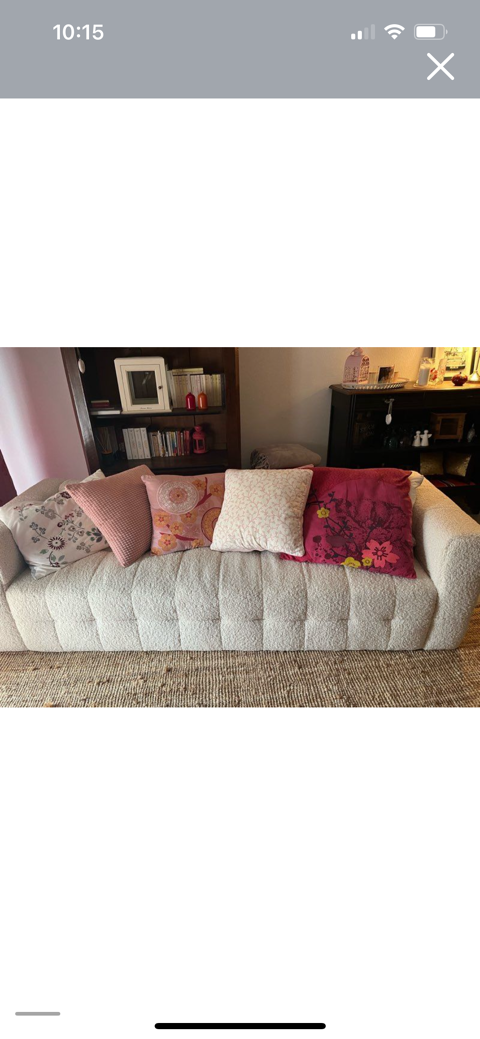 Canap chenille sklum neuf 450 Villate (31)