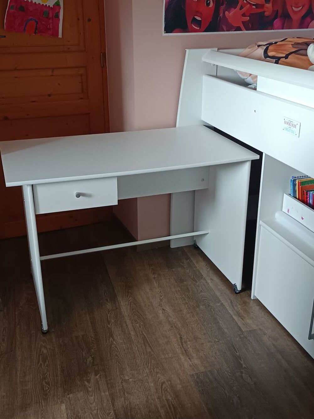 Lit enfant combin&eacute; Mobilier enfants