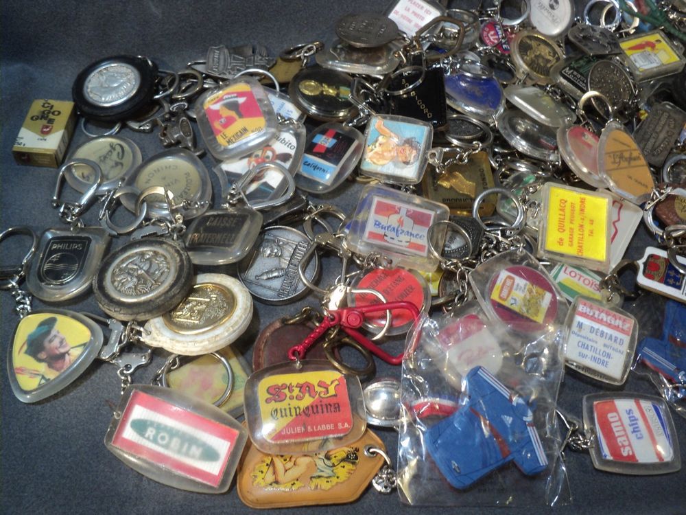 Anciens Porte-Cl&eacute;s Porte-Clefs Publicitaire Collection 
