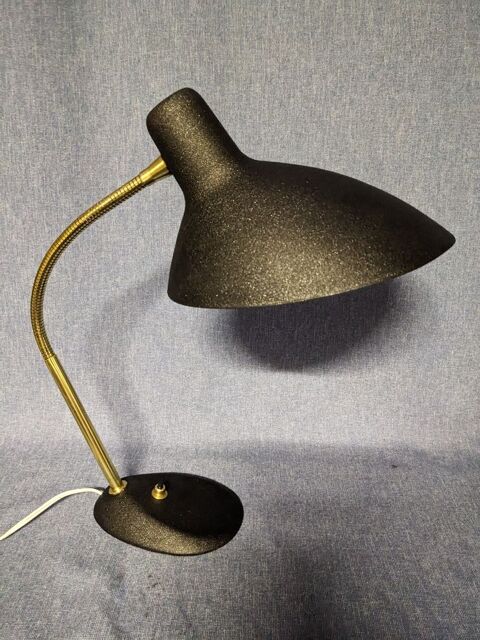 Grande lampe de bureau articulée de Jean Boris Lacroix année 165 Marseille 13 (13)