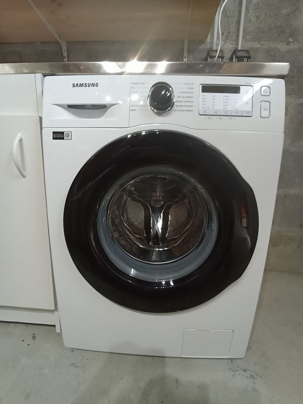 LAVE-LINGE SAMSUNG 9KG - CYCLE VAPEUR - QUASI NEUF Electroménager
