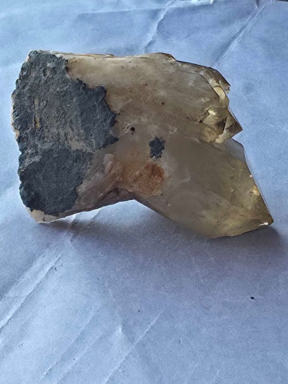 Sp&eacute;cimen Citrine Miel Naturelle 37g-Min&eacute;ral Collection/Lithoth&eacute;rapie 