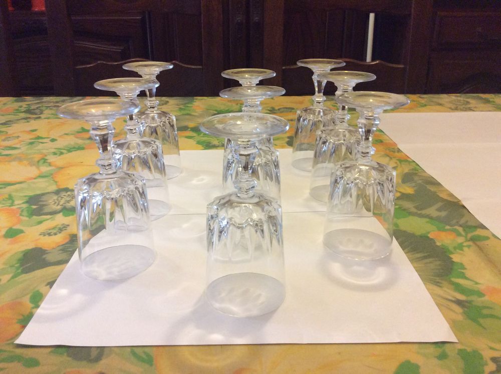 Verres &agrave; Vin en Christal 