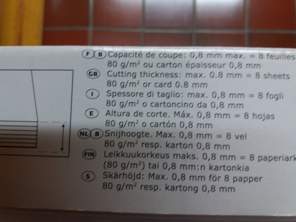 Cisaille de s&eacute;curit&eacute; &agrave; levier Bricolage