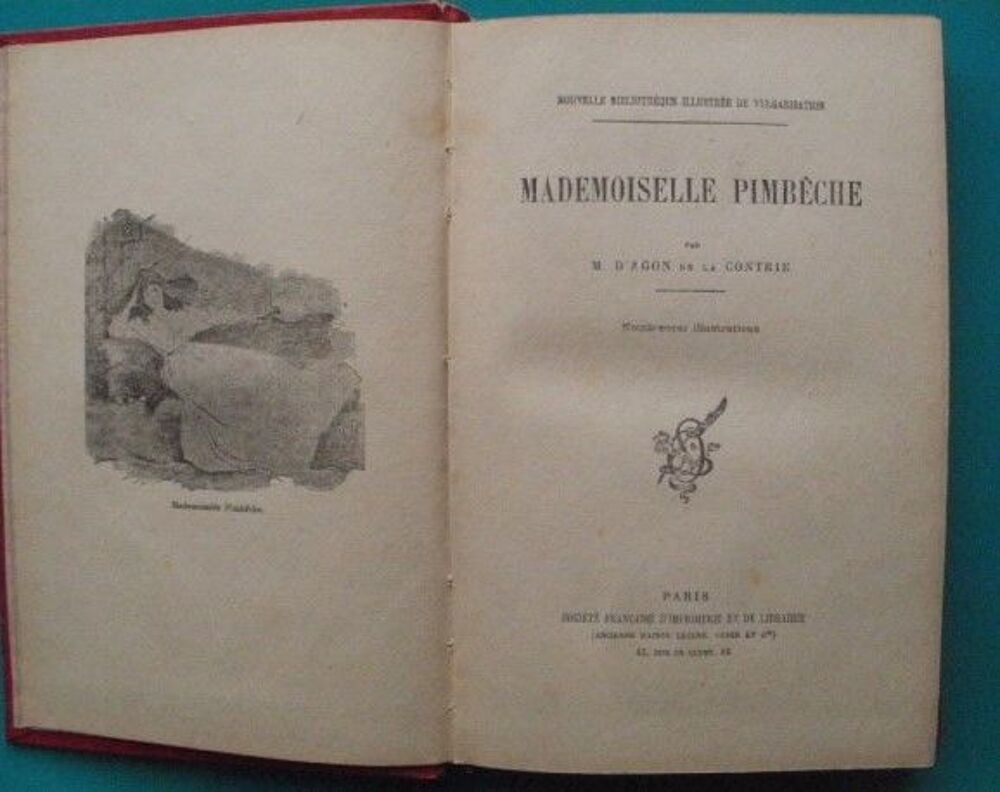 Mademoiselle PIMBECHE par M D'AGON DE LA CONTRIE Livres et BD