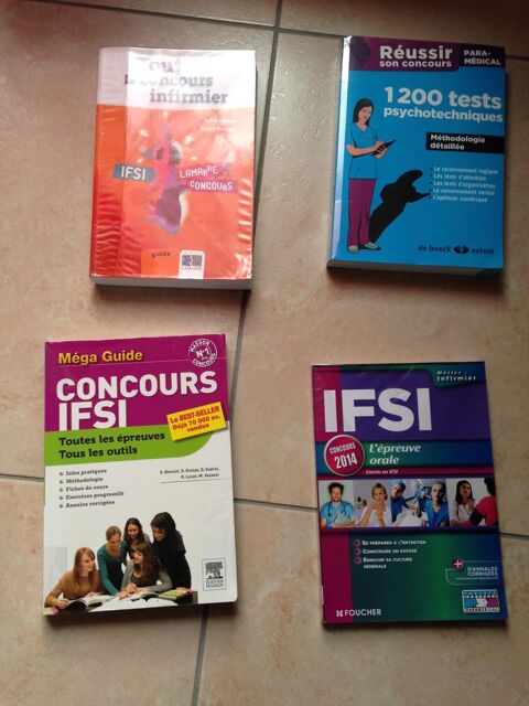 Livres pour la prparation du concours infirmier 10 Saint-Vrand (69)