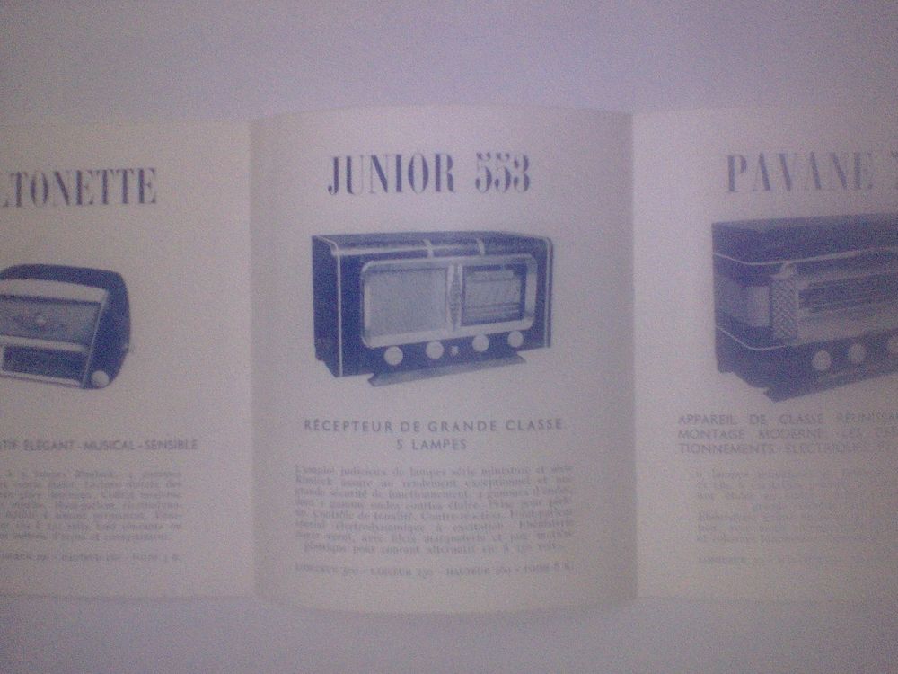 D&eacute;pliant Dalton radio SOCOBANC Toulouse 
