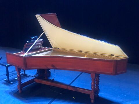 Clavecin franais  2 claviers William Post Ross