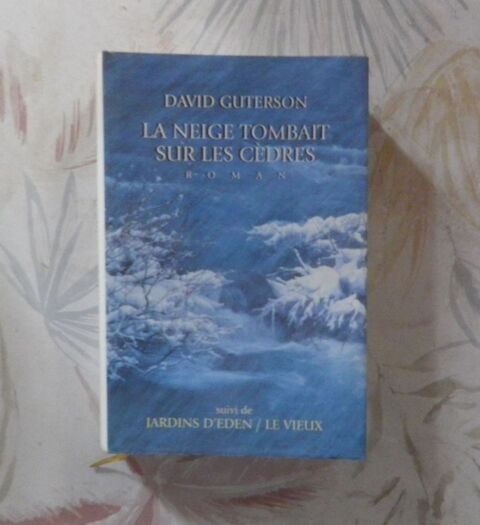 LA NEIGE TOMBAIT SUR LES C�DRES de David GUTERSON 3 Bubry (56)
