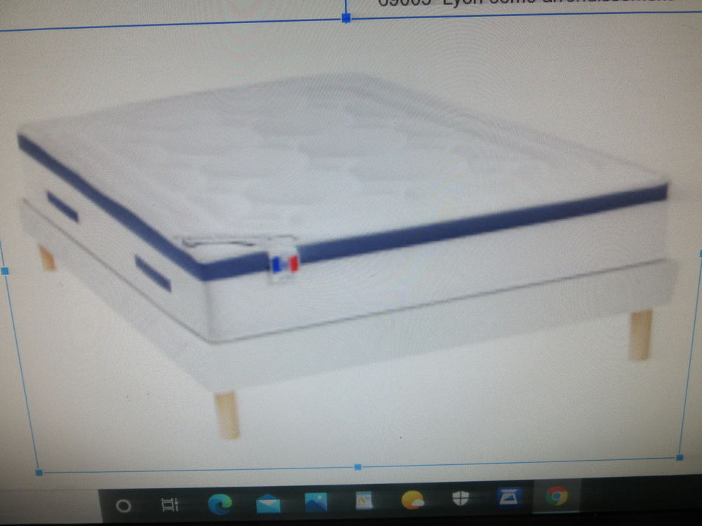 lit avec sommier 140 x 190 - Tout neuf Meubles