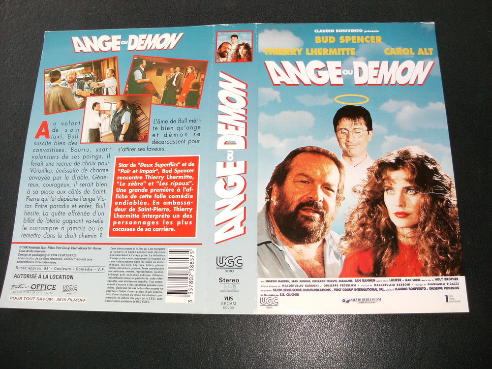 Film : " Ange ou demon " DVD et blu-ray