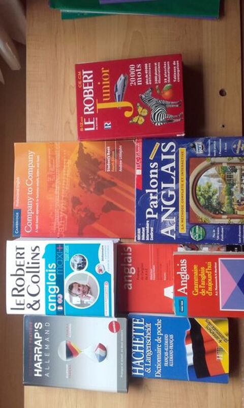 DICTIONNAIRES ANGLAIS ALLEMAND FRANCAIS ETC 1 Pierrefonds (60)