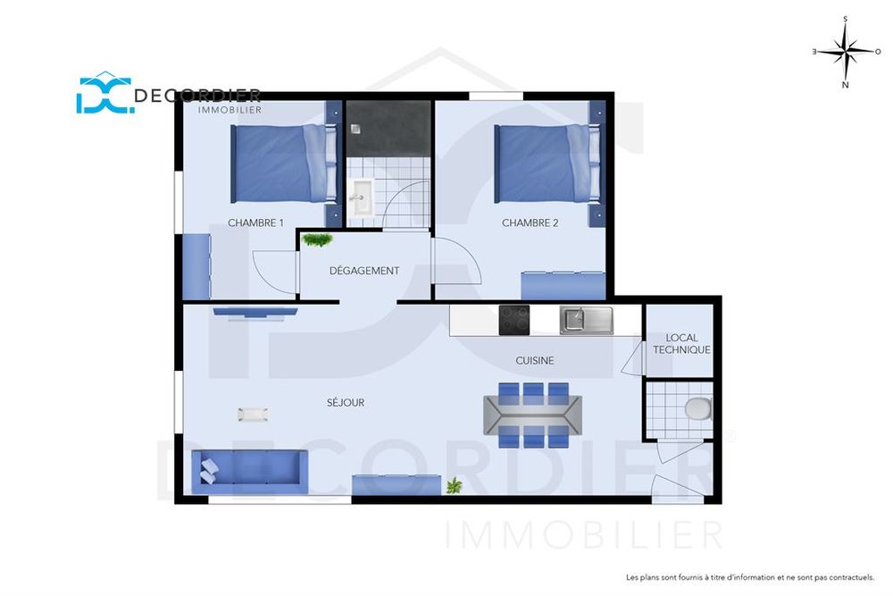 Vente Appartement LUGRIN T3 RÉNOVÉ VUE LAC Lugrin