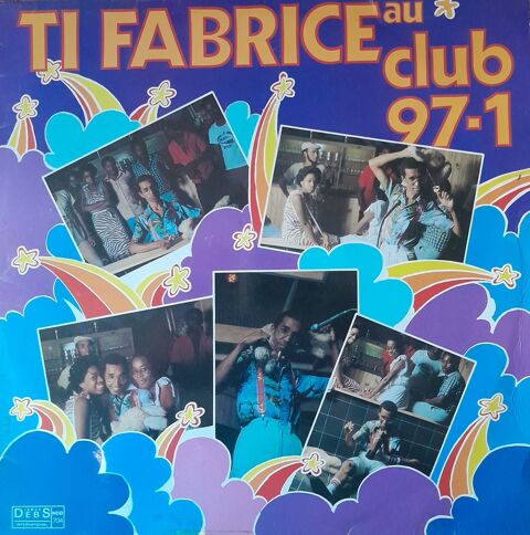 Vinyle 33 T , TI FABRICE au club 97 1 Antilles 12 Tours (37)