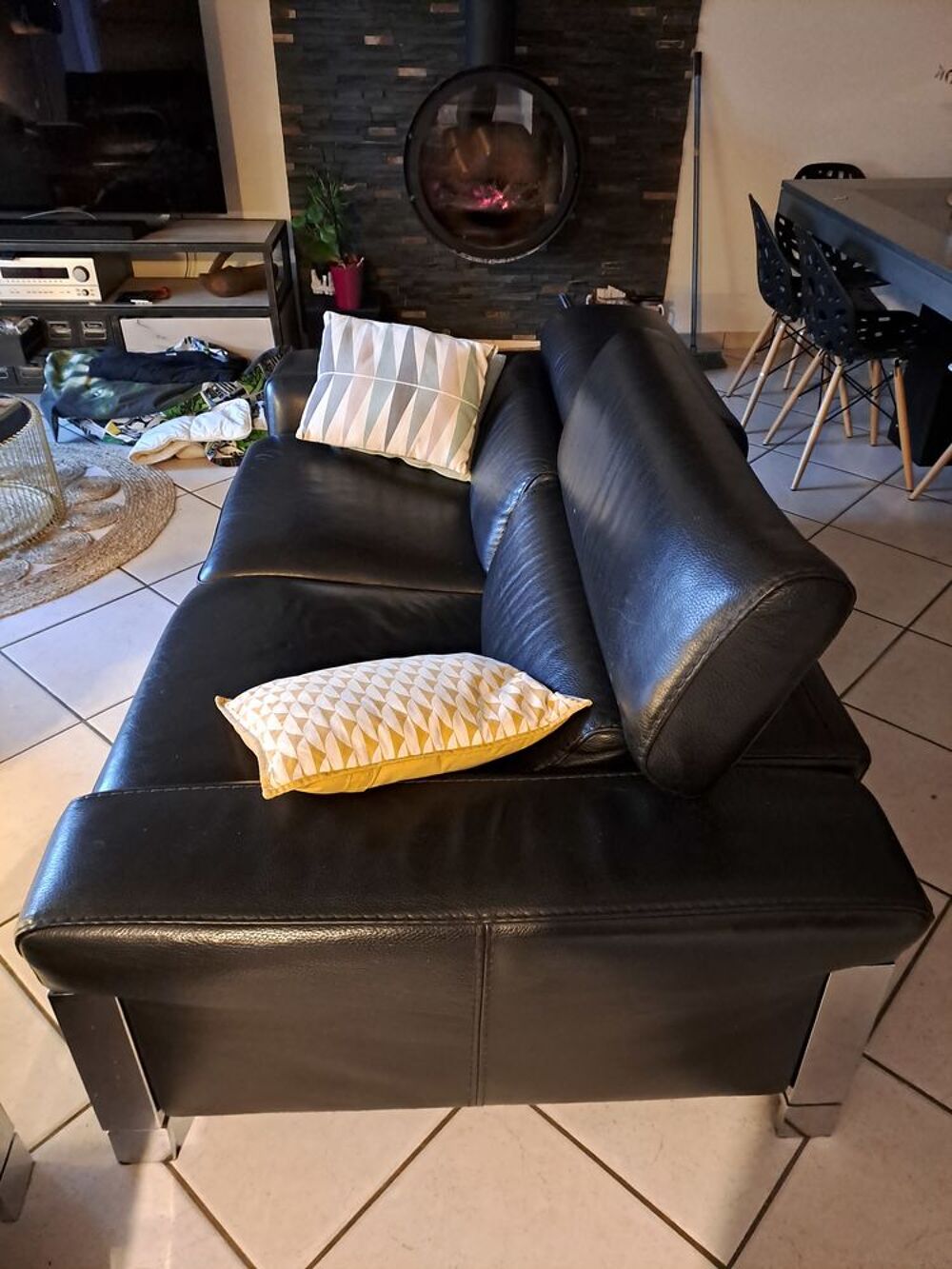 Canap&eacute; cuir moderne Meubles